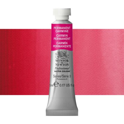 akvarelová barva winsor newton 5ml permanent carmine