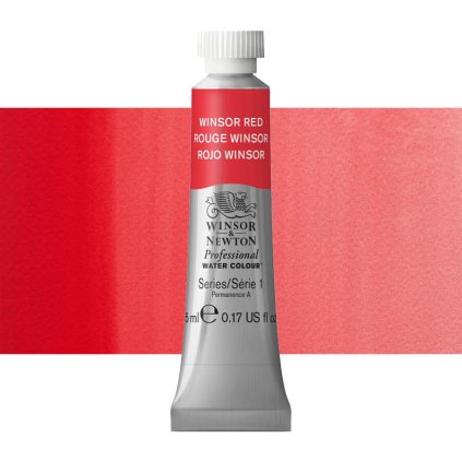 akvarelová barva winsor newton 5ml winsor red