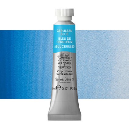 akvarelová barva winsor newton 5ml cerulean blue