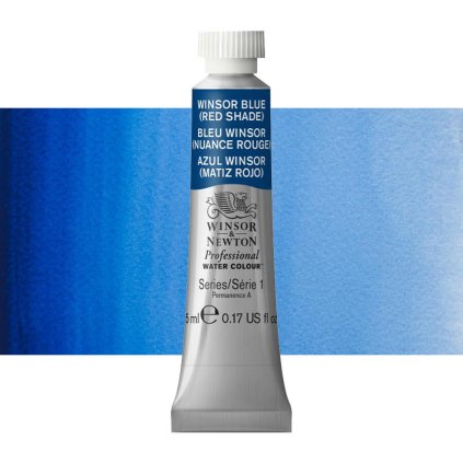 akvarelová barva winsor newton 5ml winsor blue red shade