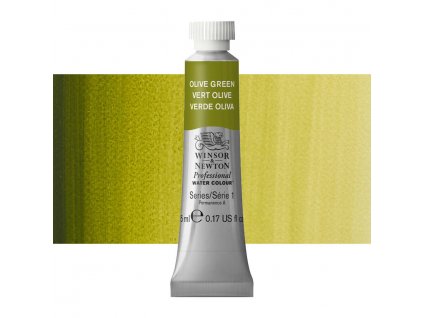 akvarelová barva winsor newton 5ml olive green