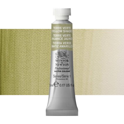 akvarelová barva winsor newton 5ml terre verte yellow shade