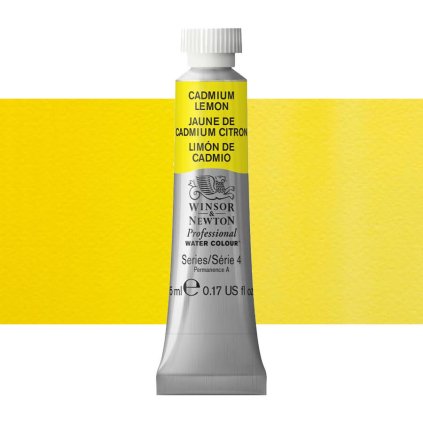 akvarelová barva winsor newton 5ml cadmium lemon