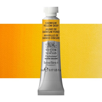 akvarelová barva winsor newton 5ml cadmium yellow deep