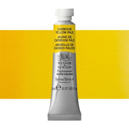 akvarelová barva winsor newton 5ml cadmium yellow pale