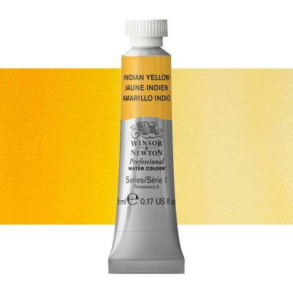 akvarelová barva winsor newton 5ml indian yellow