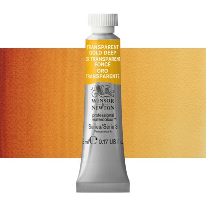 akvarelová barva winsor newton 5ml transparent gold deep