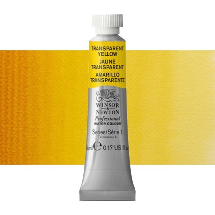 akvarelová barva winsor newton 5ml transparent yellow