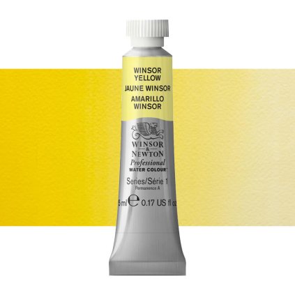 akvarelová barva winsor newton 5ml winsor yellow