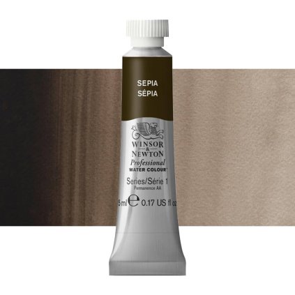 akvarelová barva winsor newton 5ml sepia