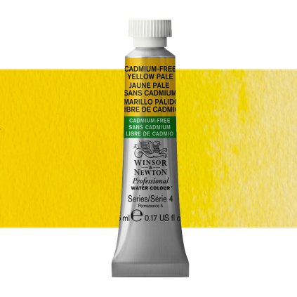 akvarelová barva winsor newton 5ml cadmium free yellow pale