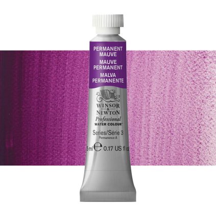 akvarelová barva winsor newton 5ml permanent mauve