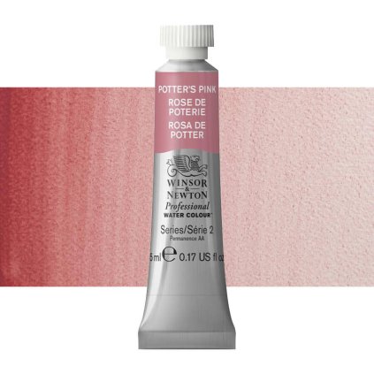 akvarelová barva winsor newton 5ml potters pink