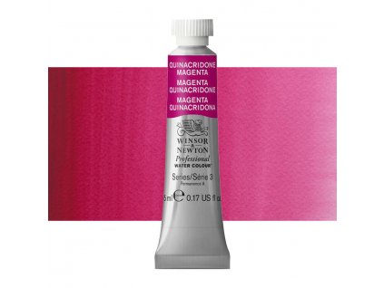 akvarelová barva winsor newton 5ml quinacridone magenta