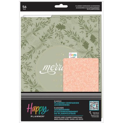 Rozšíření pro diáře Happy Planner CLASSIC Woodland Charm Christmas