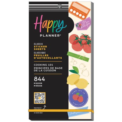 Samolepky Happy Planner Value Pack Cooking