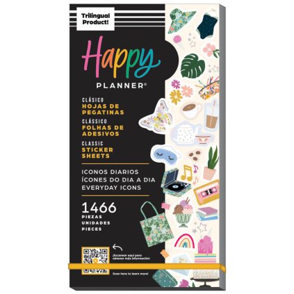 Samolepky Happy Planner Value Pack Everyday Icons