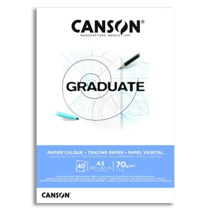 Skicák Canson Graduate Calque A3