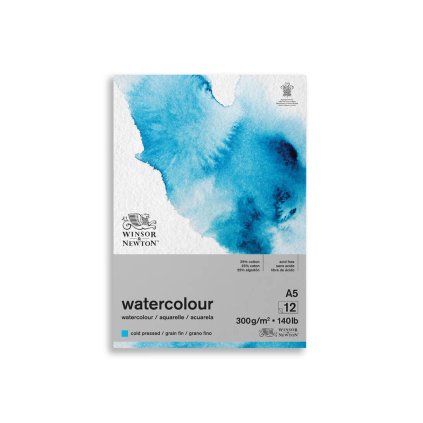 skicák winsor newton akvarel a5