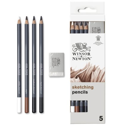 Sada skicovacích tužek Winsor & Newton 5 ks