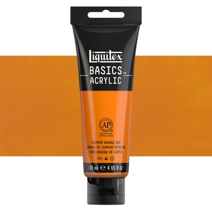 720 akrylová barva Liquitex Basic 118ml cadmium orange hue