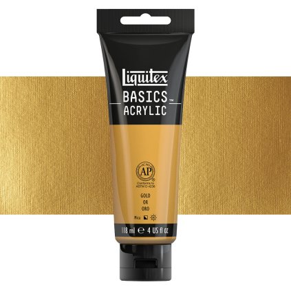 051 akrylová barva Liquitex Basic 118ml gold