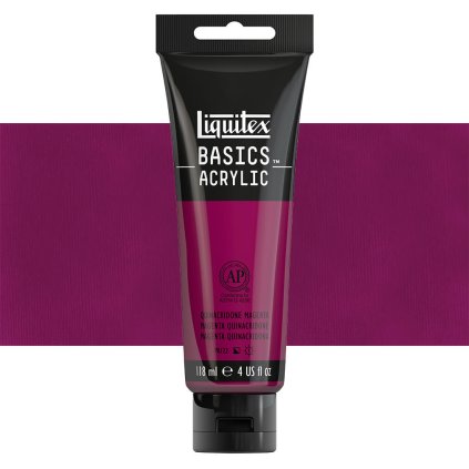 114 akrylová barva Liquitex Basic 118ml quinacridone magenta