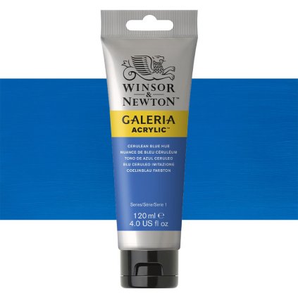 138 akrylová barva Winsor Newton Galleria acrylic 120ml cerulean blue hue