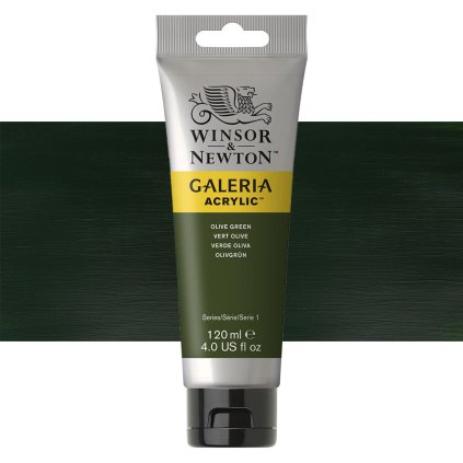 447 akrylová barva Winsor Newton Galleria acrylic 120ml olive green