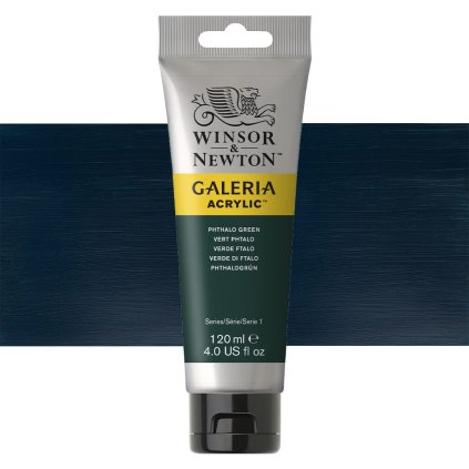 522 akrylová barva Winsor Newton Galleria acrylic 120ml phthalo green