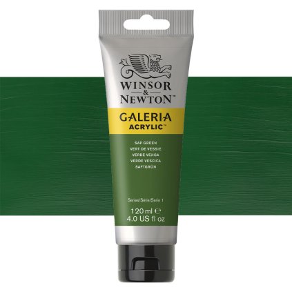 599 akrylová barva Winsor Newton Galleria acrylic 120ml sap green