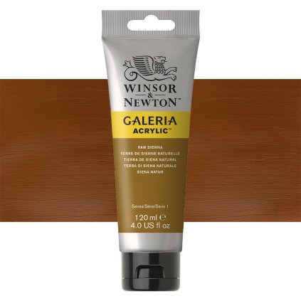 552 akrylová barva Winsor Newton Galeria acrylic 120ml raw sienna