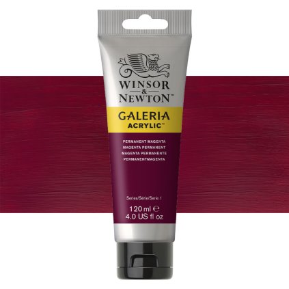 488 akrylová barva Winsor Newton Galeria acrylic 120ml permanent magenta