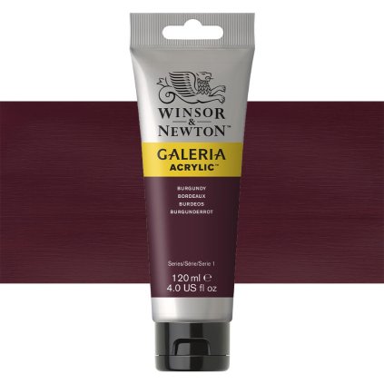 075 akrylová barva Winsor Newton Galeria acrylic 120ml burgundy