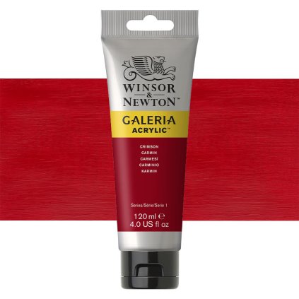 203 akrylová barva Winsor Newton Galeria acrylic 120ml crimson