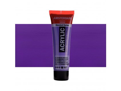 Akrylová barva Amsterdam 20 ml Ultramarine violet