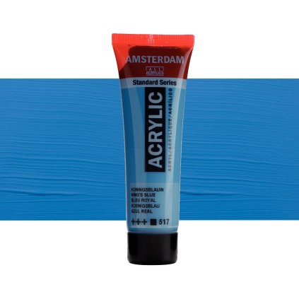 Akrylová barva Amsterdam 20 ml King s blue