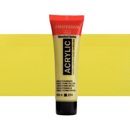 Akrylová barva Amsterdam 20 ml Nickel titanium yellow