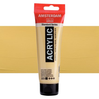 Akrylová barva Amsterdam 120 ml naples yellow deep