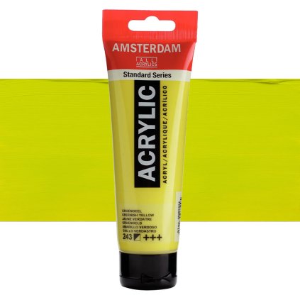 Akrylová barva Amsterdam 120 ml greenish yellow