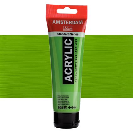 Akrylová barva Amsterdam 120 ml Brilliant green