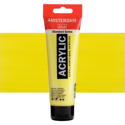 Akrylová barva Amsterdam 120 ml azo yellow lemon