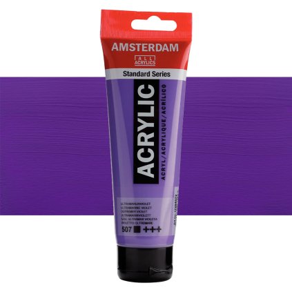 Akrylová barva Amsterdam 120 ml Ultramarine violet