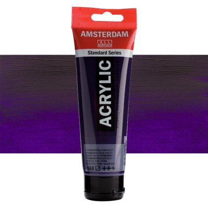 Akrylová barva Amsterdam 120 ml Permanent blue violet