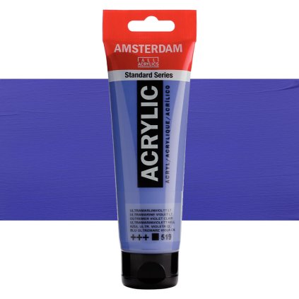 Akrylová barva Amsterdam 120 ml Ultramarine violet light