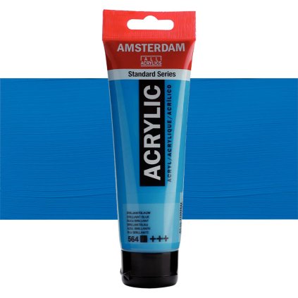 Akrylová barva Amsterdam 120 ml Brilliant blue