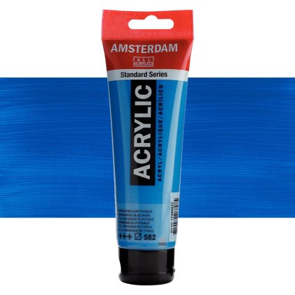 Akrylová barva Amsterdam 120 ml Manganese blue phthalo