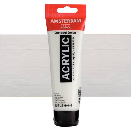 Akrylová barva Amsterdam 120 ml zinc white