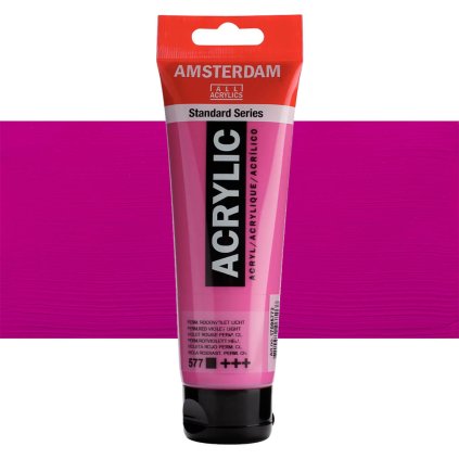 Akrylová barva Amsterdam 120 ml Permanent red violet light