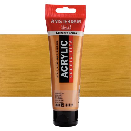 Akrylová barva Amsterdam 120 ml Deep gold